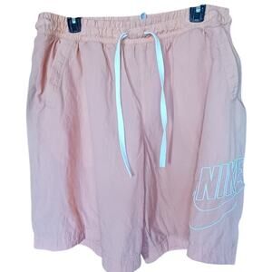 Nike Sportswear Alumni Woven Flow Nylon Water Shorts Trunks Apricot Men's XL